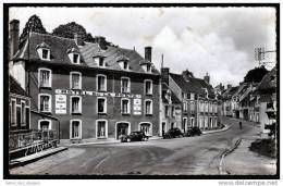 61 - Orne - REMALARD, Hôtel De La Poste, Voitures Citroen Traction.CPSM 9x14, 1958, Bord Gauche Plis & Dec, Ed Mignon - Remalard