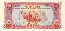 BILLET # LAOS # PATHET LAO GOVERNMENT # 10  KIP  # 1975 # PICK 20  # NEUF # - Laos