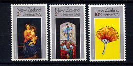 Nelle Zelande ** N° 573 à 575 - Noël - Unused Stamps