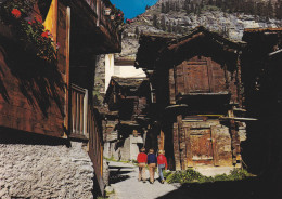 SUISSE,HELVETIA,SWISS,SWI TZERLAND,SVIZZERA,SCHWEIZ ,ZERMATT,old,VALAIS,VIEGE ,praborgne,maison En Bois - Viège