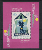1974 Uruguay Mi# Bl. 20 ** MNH Fußball Football Soccer Sport WM FIFA Deutschland-74 - 1974 – Germania Ovest