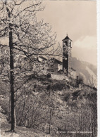 SUISSE,SCHWEIZ,SVIZZERA,SWITZERLAND,HELVETIA,SWISS ,TESSIN,CHIESA DI MERGOSCIA EN 1950,locarno,val Verzasca - Mergoscia