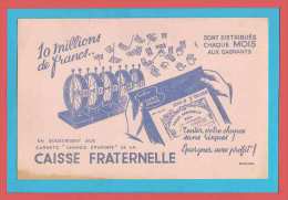 BUVARD /BLOTTER /::::/ Caisse Fraternelle  Loterie - Bank & Versicherung