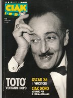 CIAK  -     Aprile  1987 -Rivista Mensile  (80909) - Cinema