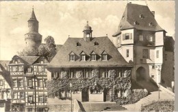 IDSTEIN Im TAUNUS - Rathaux Mit Hexenturn Und SchlobBaufgang - Ecrite En 1958 - Idstein