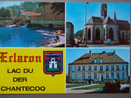 52 - ECLARON - La Fosse Du Moulin - L´ Eglise - La Mairie. (Multivues Avec Blason) - Eclaron Braucourt Sainte Liviere