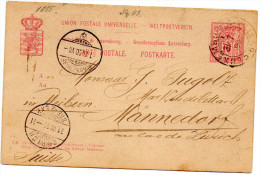 Nr.  596,  Ganzsache Luxembourg, Luxemburg,  Nach Männedorf über Zürich - Interi Postali