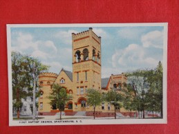 South Carolina > Spartanburg  First Baptist Church Not Mailed--ref 1165 - Spartanburg