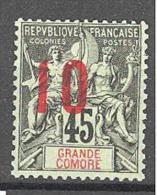 Grande Comore: Yvert N° 27*; MLH; Voir Scan - Ongebruikt