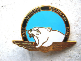 ANCIEN INSIGNE ARMEE DE L´AIR BASE AERIENNE DE KISANGANI / ZAIRE OPEX TURQUOISE ETAT EXCELLENT - Armée De L'air