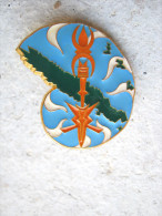 ANCIEN INSIGNE ARMEE DE L´AIR ESCADRON DE TRANSPORT N° 52 (LA TONTOUATA) ETAT EXCELLENT DRAGO - Fuerzas Aéreas