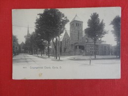 Rotograph ---- Elyria Ohio Congregational Church   Not Mailed  -ref 1166 - Andere & Zonder Classificatie