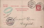 Norvège Carte Entier Postal   Golskogen 1905 - Postwaardestukken
