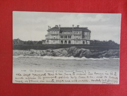 Rotograph ---- Rhode Island > Newport  Residence Of Corn Vanderbilt 1905 Cancel   -ref 1166 - Newport