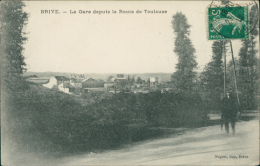19 BRIVE / Brive-la-Gaillarde, La Gare Depuis La Route De Toulouse / - Brive La Gaillarde