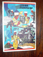 Calendrier LEGION ETRANGERE 1972 , Poste D' Information De Bordeaux - Kleinformat : 1971-80