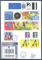 RARE UK London OLYMPIC GAMES  27. 07. 2012 Issue Special Delivery Registered C5 Cover Bmx Cycling Smart Stamp Meter, - Summer 2012: London