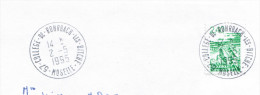 Deuxième Cachet Du Bureau De Poste Annexe Du Collège De Rohrbach Les Bitche - Temporary Postmarks