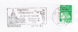 Flamme Illustrée 1997, Senones, Salm-Salm, 1793 - French Revolution