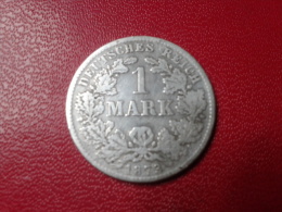 EMPIRE GERMANY : 1  MARK 1873 B - 1 Mark