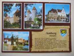 Amberg - Mehrbildkarte Mit Geschichte - Amberg