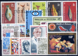 -Wallis & Futuna Année Complète 1980 - Años Completos