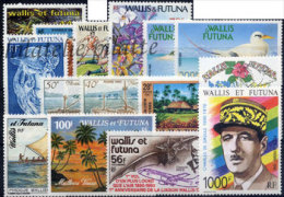 -Wallis & Futuna Année Complète 1990 - Komplette Jahrgänge