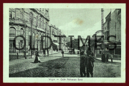 VIGO - CALLE POLICARPO SANZ - 1910 PC - Pontevedra