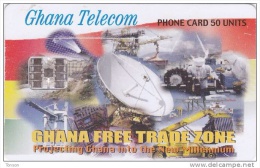 Ghana, GHA-C-17 /06.02, Free Trade Zone, 2 Scans. - Ghana