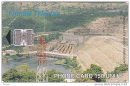 Ghana, GHA-C-11 /01.98, Akosombo Dam, 2 Scans. - Ghana
