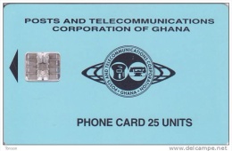Ghana, GHA-C-04 /10.96, Small Logo, 2 Scans. - Ghana