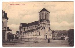 Saint Saens  Saint-Saens L´église Cpa 76 Seine Infèrieure Pays De Bray Normandie - Saint Saens