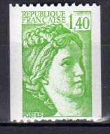 Sabine -  Roulette N° 2157a**  (avec Num) - 1977-1981 Sabine De Gandon