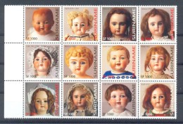 Mop1194 POPPEN DOLLS PUPPEN DER ZEIT UM 1900 SURINAME 2003 PF/MNH - Puppen