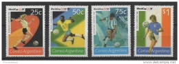 Argentina, 1994, World Cup Football In USA,  Set 4 V, MNH, (**) - 1994 – Stati Uniti