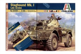 - ITALERI - Maquette Staghound Mk.I Late Version - 1/35°- Réf 6459 - Véhicules Militaires