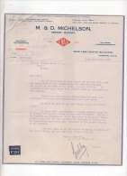 M &D. Michelson, Import Export, Mark Lane Station Buildings, London - 1930 - Regno Unito