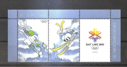 SLOVENIA 2002,OLYMPIC GAMES,MNH - Winter 2002: Salt Lake City