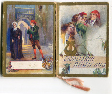 CALENDARIETTO DA BARBIERE CAVALLERIA RUSTICANA ANNO 1927 ILLUSTRATORE SANTININO CALENDRIER - Petit Format : 1921-40