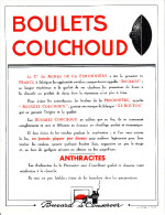 Grand Buvard : Boulets Couchoud - Charbon - NEUF - C