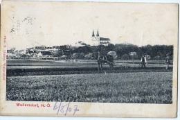 AK NIEDERÖSTERREICH HOLLABRUNN WULLERSDORF PHOT.E.ALMASY, OLD POSTCARD 1907 - Hollabrunn