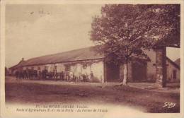 85 LA MOTHE ACHARD - D8 Ooo - (animé, Vaches) école D´agriculture ND De La Forêt - La Ferme De L´école - La Mothe Achard