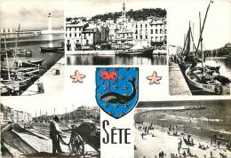 SOUVENIR DE SETE CARTES MULTIVUES - Sete (Cette)