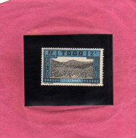 TOGO 1925 TAXE SEGNATASSE TAXES LE COTONNIER COTTON PLANTATION PIANTAGIONE DI COTONE CENT. 2 MH - Unused Stamps
