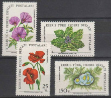 Turkey 1981. Flowers Set MNH (**) - Nuovi