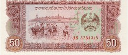 BILLET # LAOS # REPUBLIQUE DEMOCRATIQUE DU LAOS # 50 KIP # 1979/1988 # PICK 29 # NEUF # - Laos