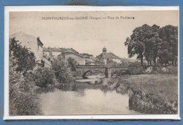 88 - MONTHUREUX Sur SAONE -- Pont Du Faubourg - Monthureux Sur Saone