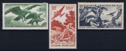 Guyane: Yv Nr Ae 35 - 37 MH/* ,  35+36 = MNH/**, 37 = MH/* - Nuevos