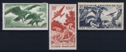 Guyane: Yv Nr Ae 35 - 37 MH/* ,  35+36 = MNH/**, 37 = MH/* - Unused Stamps