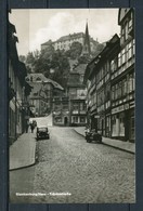 (1844) Blankenburg/Harz / Tränkestraße / Oldtimer - Gel. 1963 - DDR - N 6/63   Willi Koch, Graphische Anstalt - Blankenburg